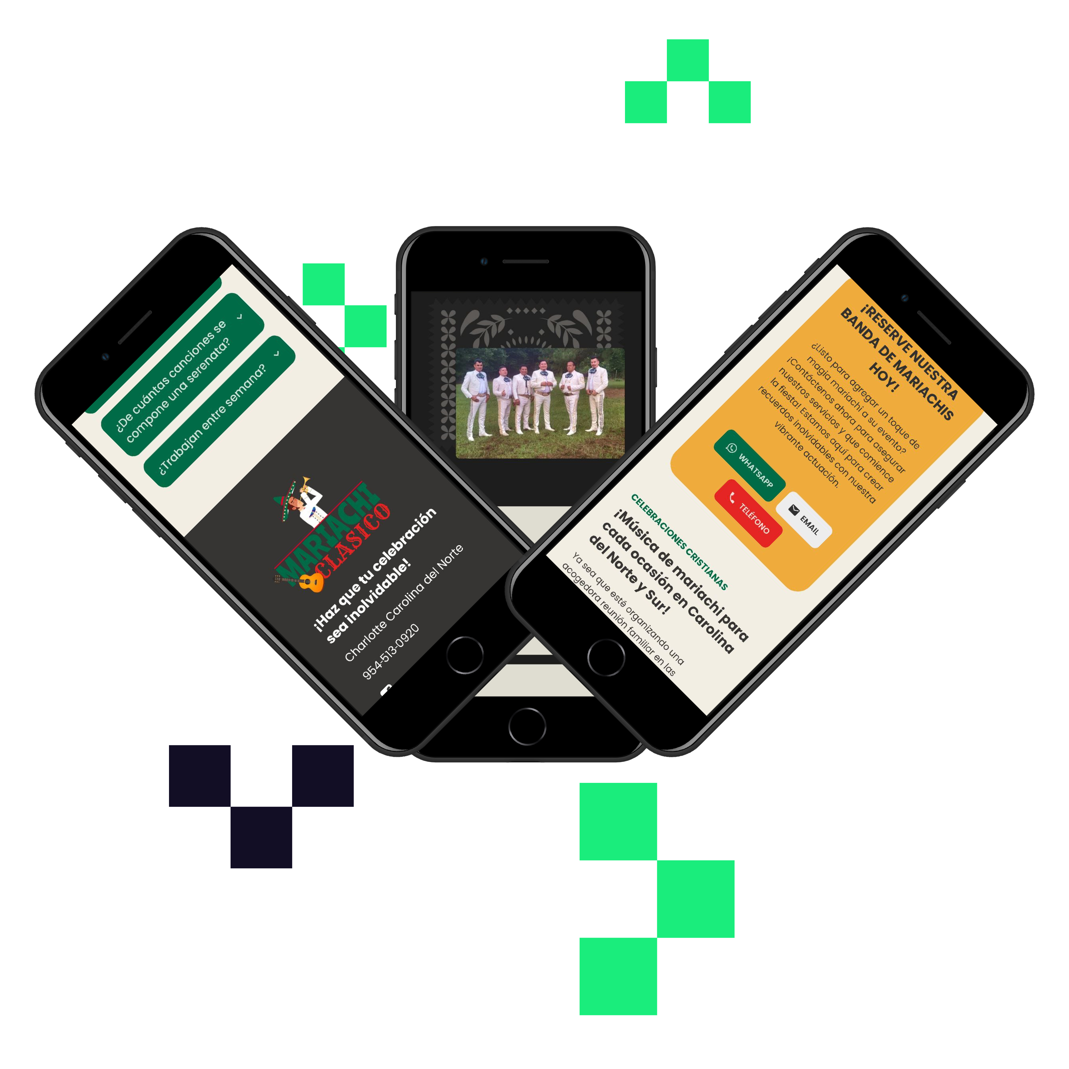 Mockup del Sitio web de Marichi Clásico